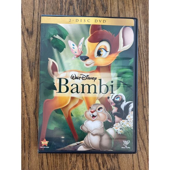 Walt Disneys Bambi 2-Disc DVD Enhanced Edition Classic Film Animation Pre-Owned - Picture 1 of 5